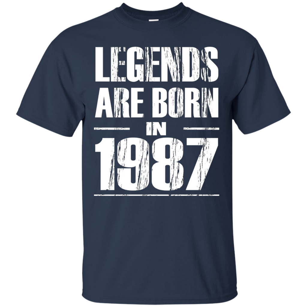 Legends Are Born In 1987 Shirt Funny 30th Birthday Gift Tee