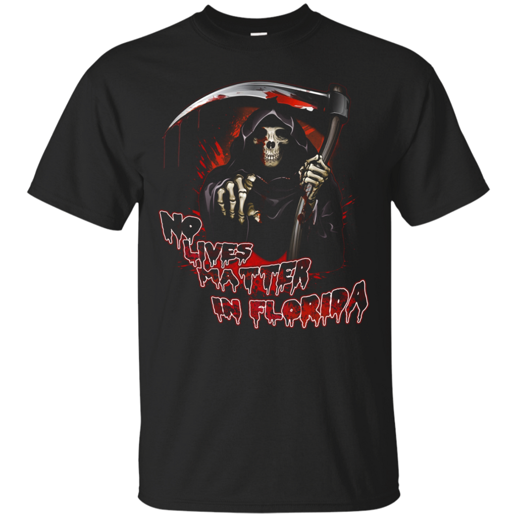 No Lives Matter in florida halloween shirt_Black