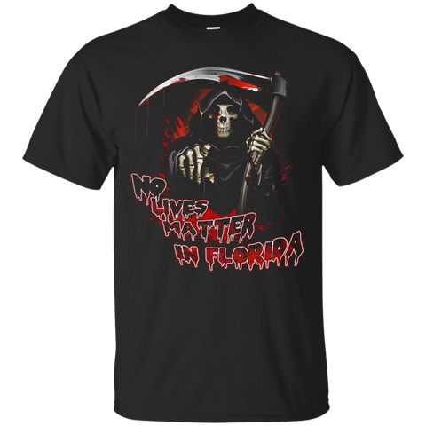 No Lives Matter in florida halloween shirt_Black