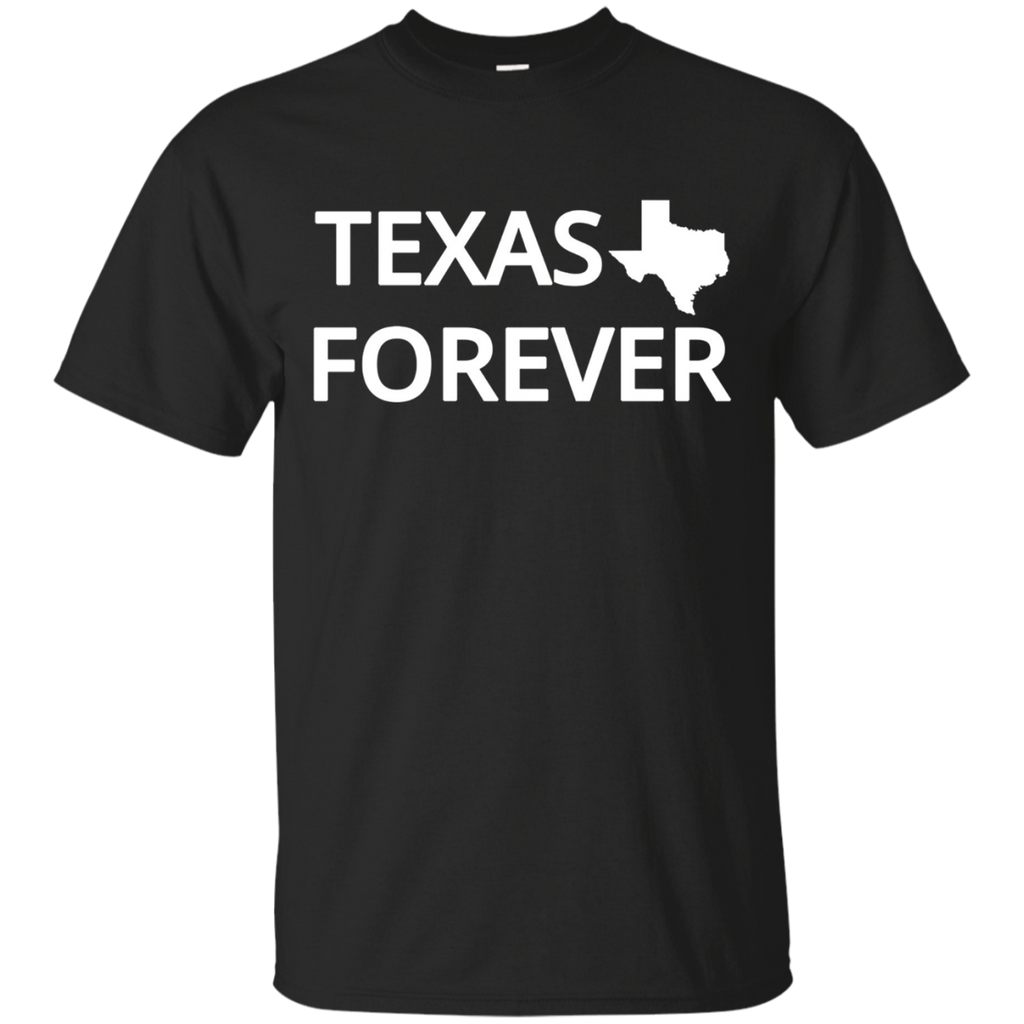 Texas Forever State T-Shirt_Black