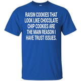 Raisin Cookies That Look Like Chocolate Chip T-Shirt_Black