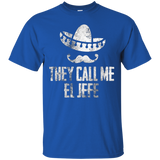 They Call Me El Jefe Boss's Appreciation Day Funny Tshirt_Black