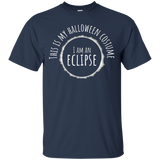 This Is My Halloween Costume I am An Eclipse Funny Shirt_Black