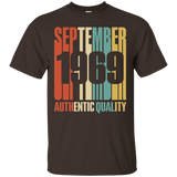 Retro Sept 1969 T-Shirt 48 yrs old Bday 48th Birthday Tee_Black