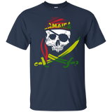 Jamaica Pirate Captain - Vintage Pirate Jamaica Flag Tshirt