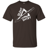 Silent Entry Archery Broadhead Bowhunting T-Shirt_Black