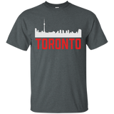 Toronto Skyline Ontario City Canada Proud Canadian T-Shirt_Black