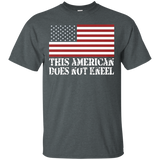 I Don't Kneel During The Anthem Usa Flag Tee Shirts_black