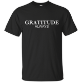 Gratitude Always T-shirt_black