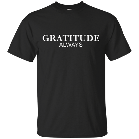 Gratitude Always T-shirt_black