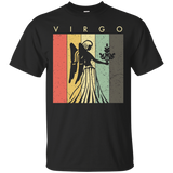 Virgo TShirt Star Sign August - September Birthday_Black