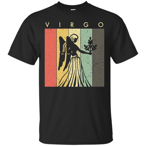 Virgo TShirt Star Sign August - September Birthday_Black