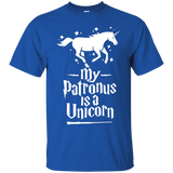 My Patronus is a Unicorn T-Shirt_Black