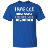 OCD Obsessive CEREAL Disorder T-Shirt_Black