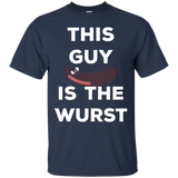 Oktoberfest Costume, The Wurst Guy, Funny Pun Tshirts_Black