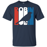 Retro RWnB Robin Silhouette T-Shirt_Black