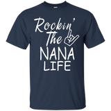 rockin the nana life shirt_Black