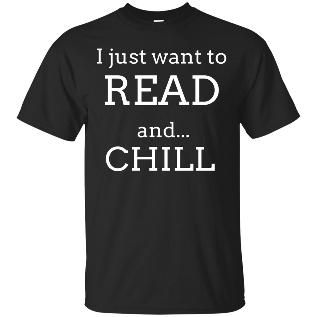 Chill Reading T Shirts. Funny Gifts Ideas For Readers._black