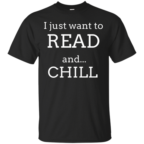 Chill Reading T Shirts. Funny Gifts Ideas For Readers._black