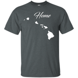 Hawaii Is My Home T-shirt - I Love Hawaii Shirt Gift_black