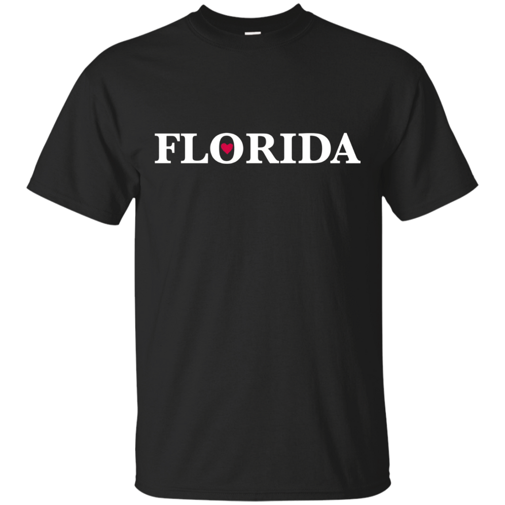 We Heart The State of Florida Tshirt_Black