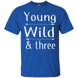 Young Wild and Three Gift T-Shirt_Black