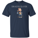 Dragon Slayer Shirt Renaissance Faire Knight Battle Shirt_black