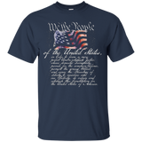 We The People U.S. Constitution Patriotic T-Shirt_Black