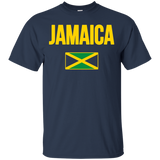 Jamaica T-shirt Jamaican National Country Flag Tee