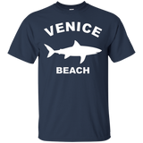 Shark Venice Beach California Shirt_Black