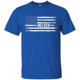 Welder American Flag T-Shirt_Black