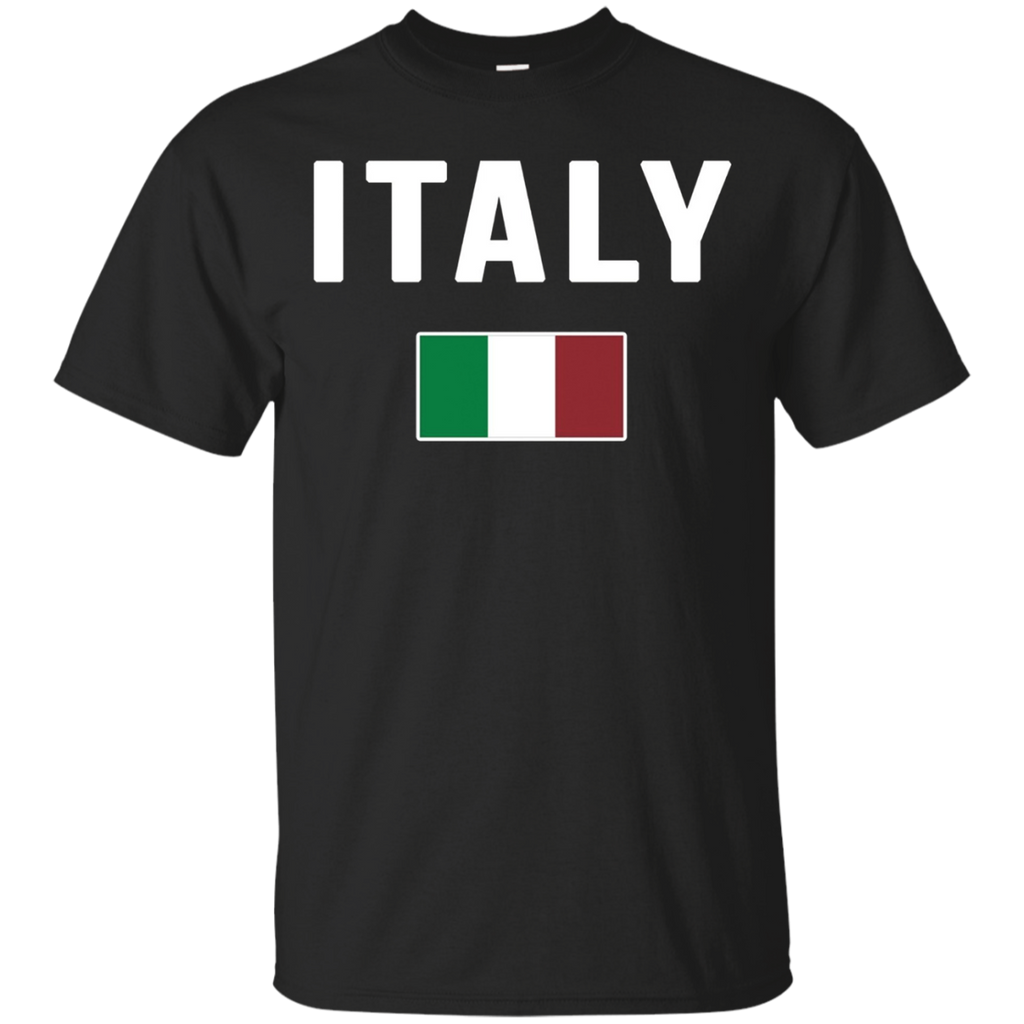 Italy T-shirt Italian National Country Flag Tee Italia