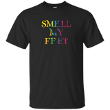 Smell My Feet T-shirt - Funny Halloween Tee For Him Or Her_black=