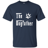 The Dogfather T Shirt Best Dog Dad Best Dog Father Dog Dad_Black