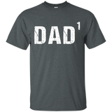 Mens Father's Day Shirt Dad To The First Power Shirt_black=