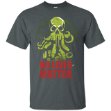 Cthulhu No Lives Matter T-shirt_black