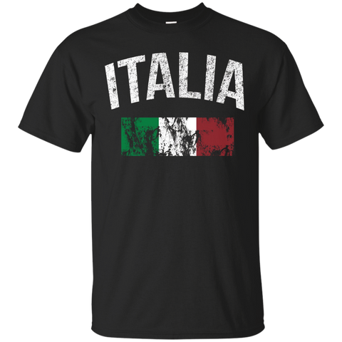 Italia Italy Flag Distressed Vintage Effect