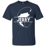 Jerry Fishing Name Pocket T-shirt First Name Monogram_black=