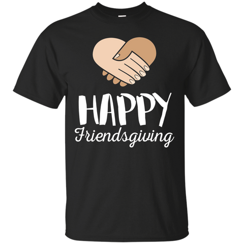 Happy Friendsgiving T-shirt For Thanksgiving And Friends_black