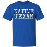 Native Texan Shirt - Texas Houston Dallas - San Antonio Tee_Black
