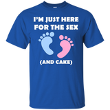 Im Just Here For The Sex Gender Reveal Shirt