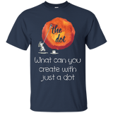 The Dot, What Can You Create With Just A Dot T-shirt_black