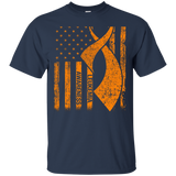 Leukemia Awareness Flag Shirt