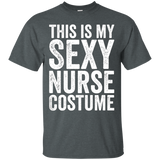 This Is My Sexy Nurse Costume - Halloween Costume T-Shirt_Black