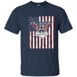 Distressed Us Air Force Proud Brother Tee Shirt_navy