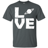 Love Saturn And The Space Galaxy Tshirt