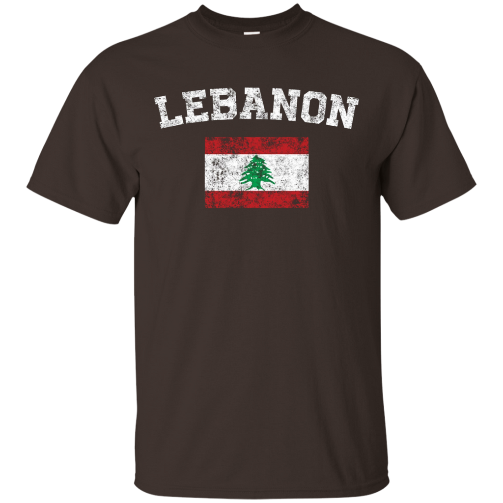 Lebanese Flag Shirt - Vintage Lebanon