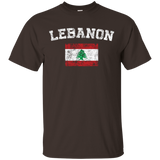 Lebanese Flag Shirt - Vintage Lebanon