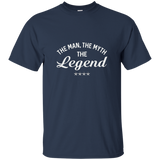 The Man The Myth The Legend T-shirt For Extraordinary Men_black