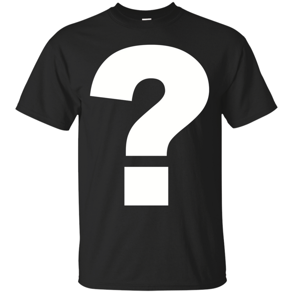 Question mark T-Shirt_Black